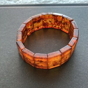 Baltic Amber pull on bracelet.